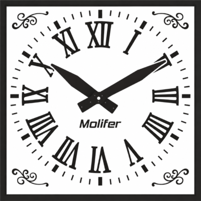 Esfera española de reloj de torre